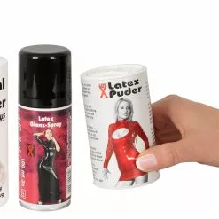 Late-X Fetish Wear Latex Onderhoud Set Van Late-X - Voordeel Pakket -Fetisj Mode Accessoires Winkel 06300710000 nor b