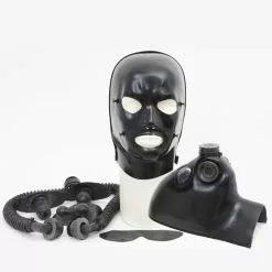 Multifunctioneel Latex Masker MFM11 Van Studio Gum 5 Multifunctioneel Latex Masker MFM11 Van Studio Gum -Fetisj Mode Accessoires Winkel 11 0 1