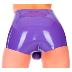 Latex Strap-on Slip Met Penis Vibrator van Latexa -Fetisj Mode Accessoires Winkel 1153m 04