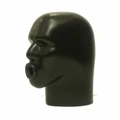 Studio Gum Zware Rubber Latex Helm M4B-z -Fetisj Mode Accessoires Winkel 35 0