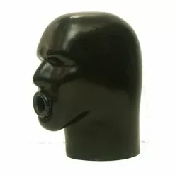 Studio Gum Zware Rubber Latex Helm M4C-z -Fetisj Mode Accessoires Winkel 36 0 1