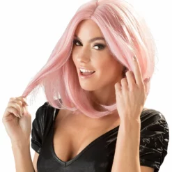 Cottelli Collection Roze Pruik, Bob Van Wigged Love
