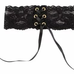 Zwart Kanten Halsband Met Satijnen Lintvetersluiting Van Cottelli Collection 9 Zwart Kanten Halsband Met Satijnen Lintvetersluiting Van Cottelli Collection -Fetisj Mode Accessoires Winkel Lace choker cottelli collection e 1