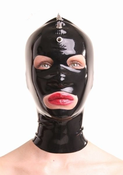 Latex By Anita Berg Zwart Latex Masker Met Spikes Van Anita Berg AB4021 1 Latex By Anita Berg Zwart Latex Masker Met Spikes Van Anita Berg AB4021