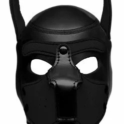 Master Series Spike Neoprene Puppy Hood Black -Fetisj Mode Accessoires Winkel ag292 black bulk 0092 918x1300 2