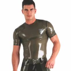 Honour Fetish Wear Heren Leger T-Shirt Groen Van Honour