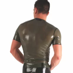 Honour Fetish Wear Heren Leger T-Shirt Groen Van Honour -Fetisj Mode Accessoires Winkel army2 1