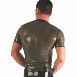 Honour Fetish Wear Heren Leger T-Shirt Groen Van Honour 5 Honour Fetish Wear Heren Leger T-Shirt Groen Van Honour -Fetisj Mode Accessoires Winkel army2 3