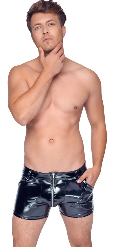 Heren Lak Shorts Van Black Level 4 Heren Lak Shorts Van Black Level - Afbeelding 4