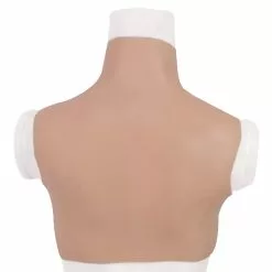 Hansamu Crossdressers Silicone Breast Forms - Pull-On Vest Style -Fetisj Mode Accessoires Winkel borstprthese back 1