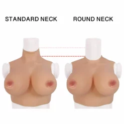 Hansamu Crossdressers Silicone Breast Forms - Pull-On Vest Style -Fetisj Mode Accessoires Winkel borstprthese neck
