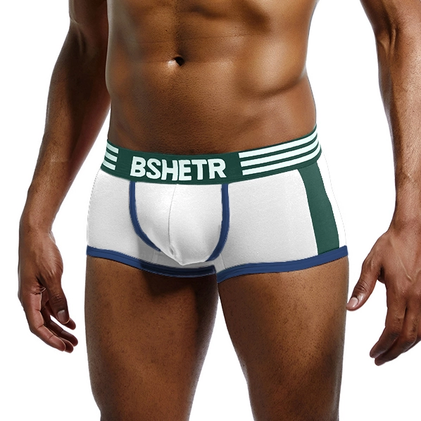 MAE-Wear BShetr Heren Short Wit/Groen L 2 MAE-Wear BShetr Heren Short Wit/Groen L - Afbeelding 2