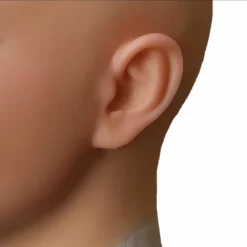 Hansamu Realistische Siliconen Crossdressing/Travestie Gezichtsmasker -Fetisj Mode Accessoires Winkel female facemask detail 1