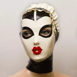 Feitico Latex Hestia Masker -Fetisj Mode Accessoires Winkel ft 01 07 hestia side 2