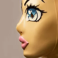 Feitico Latex Masker 'Manga'  -Fetisj Mode Accessoires Winkel ft 03 01 mangamaske zoom 2
