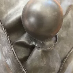 LEDAPOL Latex Masker Met Ritssluiting En Oppompbare Mondknevel 8 LEDAPOL Latex Masker Met Ritssluiting En Oppompbare Mondknevel -Fetisj Mode Accessoires Winkel gag big