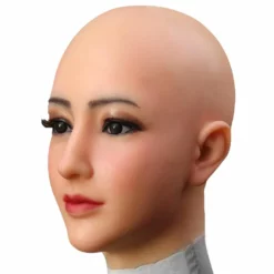 Hansamu Realistische Siliconen Crossdressing/Travestie Gezichtsmasker