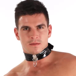 Honour Fetish Wear Lak O-Ring Halsband Van Honour -Fetisj Mode Accessoires Winkel h1108 06 2