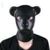 MAE-Toys Latex Leopard Animal Mask With Back Zipper