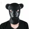 MAE-Toys Latex Leopard Animal Mask With Back Zipper