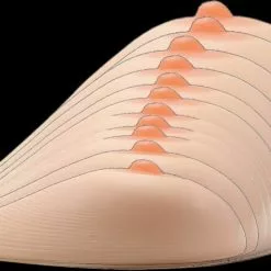 Hansamu One Pair Of Japanese Siliconen Breasts - Symmetrical Shape - Cup E -Fetisj Mode Accessoires Winkel jfs bt900 japanese siliconen breasts cup e 10464 1