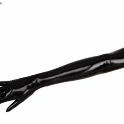 Lange Latex Handschoenen Van Latexa #1108 14 Lange Latex Handschoenen Van Latexa #1108 -Fetisj Mode Accessoires Winkel la 1108blk 04 1