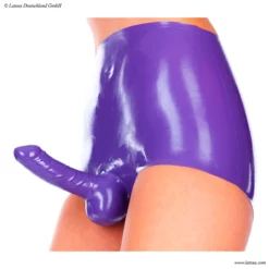 Latex Slip Met Penis Van Latexa #1153 -Fetisj Mode Accessoires Winkel la 1153pur 01 1