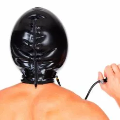 Inflatable Latex Hood With 2 Zippers By Latexa -Fetisj Mode Accessoires Winkel la 3172 05 2