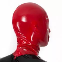Latex Anatomisch Systeem Masker Van Latexa -Fetisj Mode Accessoires Winkel la 3180red 03