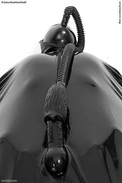 Latex Masker Met Rebreath Bag Van Latexa #3217 6 Latex Masker Met Rebreath Bag Van Latexa #3217 - Afbeelding 6