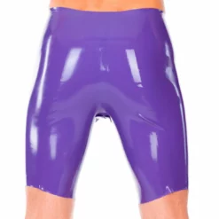 Bermuda Pants With Cod Piece By Latexa -Fetisj Mode Accessoires Winkel latex bermuda 3141 c 1