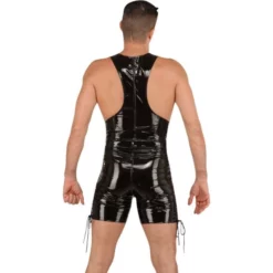 Rode Lak Broek Maat Medium Van Ledapol #1499 -Fetisj Mode Accessoires Winkel le 1499 red med red vinyl pants size medium 26104 1