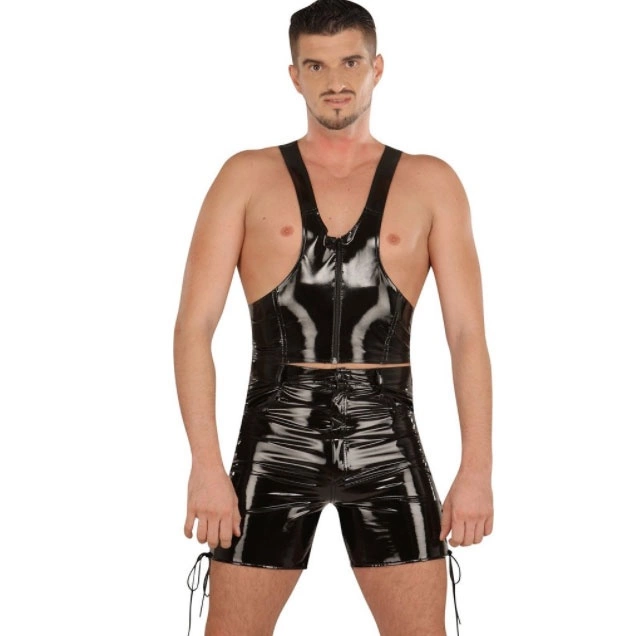 Witte Lak Broek Maat Medium Van Ledapol #1499 2 Witte Lak Broek Maat Medium Van Ledapol #1499 - Afbeelding 2