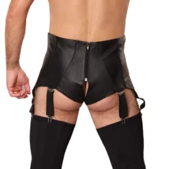 Lederen Jarretel Herenslip van Ledapol -Fetisj Mode Accessoires Winkel le 5698 02