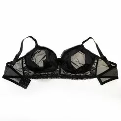 Zwarte Transparante Crossdressing - Travestie BH Van Hansamu -Fetisj Mode Accessoires Winkel mae cl 097blk 01 1