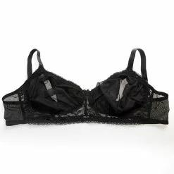 Zwarte Transparante Crossdressing - Travestie BH Van Hansamu -Fetisj Mode Accessoires Winkel mae cl 097blk 04 1