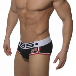 MAE-Wear BShetr Underwear Fashion Heren Boxerslip In Zwart-rood