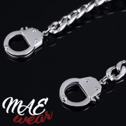 MAE-Wear Stalen Handboeien Armband 11 MAE-Wear Stalen Handboeien Armband -Fetisj Mode Accessoires Winkel mae cl 152 mae wear stainless steel handcuffs bracelet 25907 1