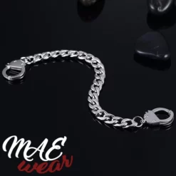 MAE-Wear Stalen Handboeien Armband 15 MAE-Wear Stalen Handboeien Armband -Fetisj Mode Accessoires Winkel mae cl 152 mae wear stainless steel handcuffs bracelet 25911 1