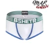 MAE-Wear BShetr Heren Short Wit/Groen L