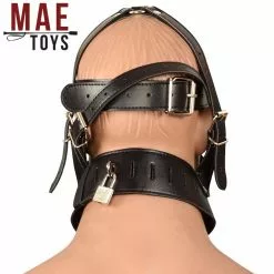 MAE-Toys Imitatielederen Bondage Slavenmasker Met Rits 13 MAE-Toys Imitatielederen Bondage Slavenmasker Met Rits -Fetisj Mode Accessoires Winkel mae sm 005 mae toys leatherlook bondage slave mask with zipper 27504