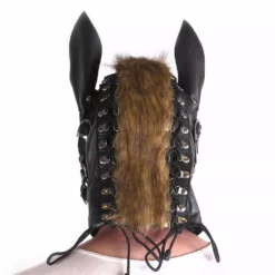 Strict Leather Horse Mask Black Leather -Fetisj Mode Accessoires Winkel opr 2960047 Horse Mask ponyplay