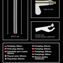 Siliconen Penis Plug Van You2Toys -Fetisj Mode Accessoires Winkel or 0518387 07 2