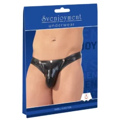 Sven Joyment Underwear Heren Wetlook String Van Svenjoyment -Fetisj Mode Accessoires Winkel or 2110849 03
