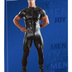 Sven Joyment Underwear Zwarte Wetlook Jumpsuit Van Svenjoyment Underwear -Fetisj Mode Accessoires Winkel or 2150255 black wetlook jumpsuit sizes m xxxl 27065 2