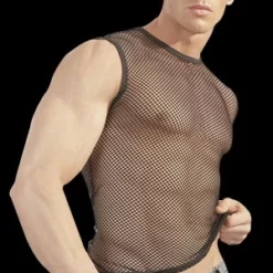 Sven Joyment Underwear Nethemd Van SvenJoyment - For Men -Fetisj Mode Accessoires Winkel or 2160030 cottelli collection net top 8624