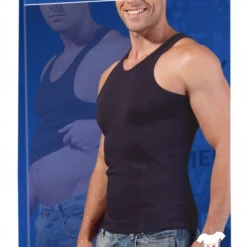 Sven Joyment Underwear Buik-weg-Shirt Zwart Van Svenjoyment Underwear -Fetisj Mode Accessoires Winkel or 2160536 muscle shirt black 24614