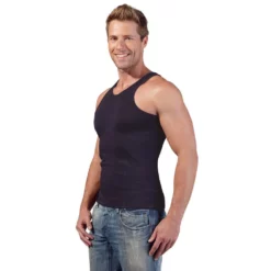 Sven Joyment Underwear Buik-weg-Shirt Zwart Van Svenjoyment Underwear -Fetisj Mode Accessoires Winkel or 2160536 muscle shirt black 28129