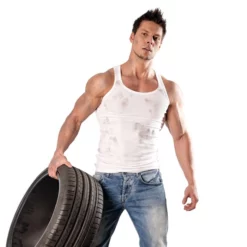 Sven Joyment Underwear Wit Herenhemd Van Svenjoyment Underwear -Fetisj Mode Accessoires Winkel or 2160900 03