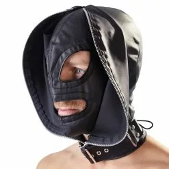 Imitatie Leder Dubbel Masker Van Fetish Collection 14 Imitatie Leder Dubbel Masker Van Fetish Collection -Fetisj Mode Accessoires Winkel or 2492628 03